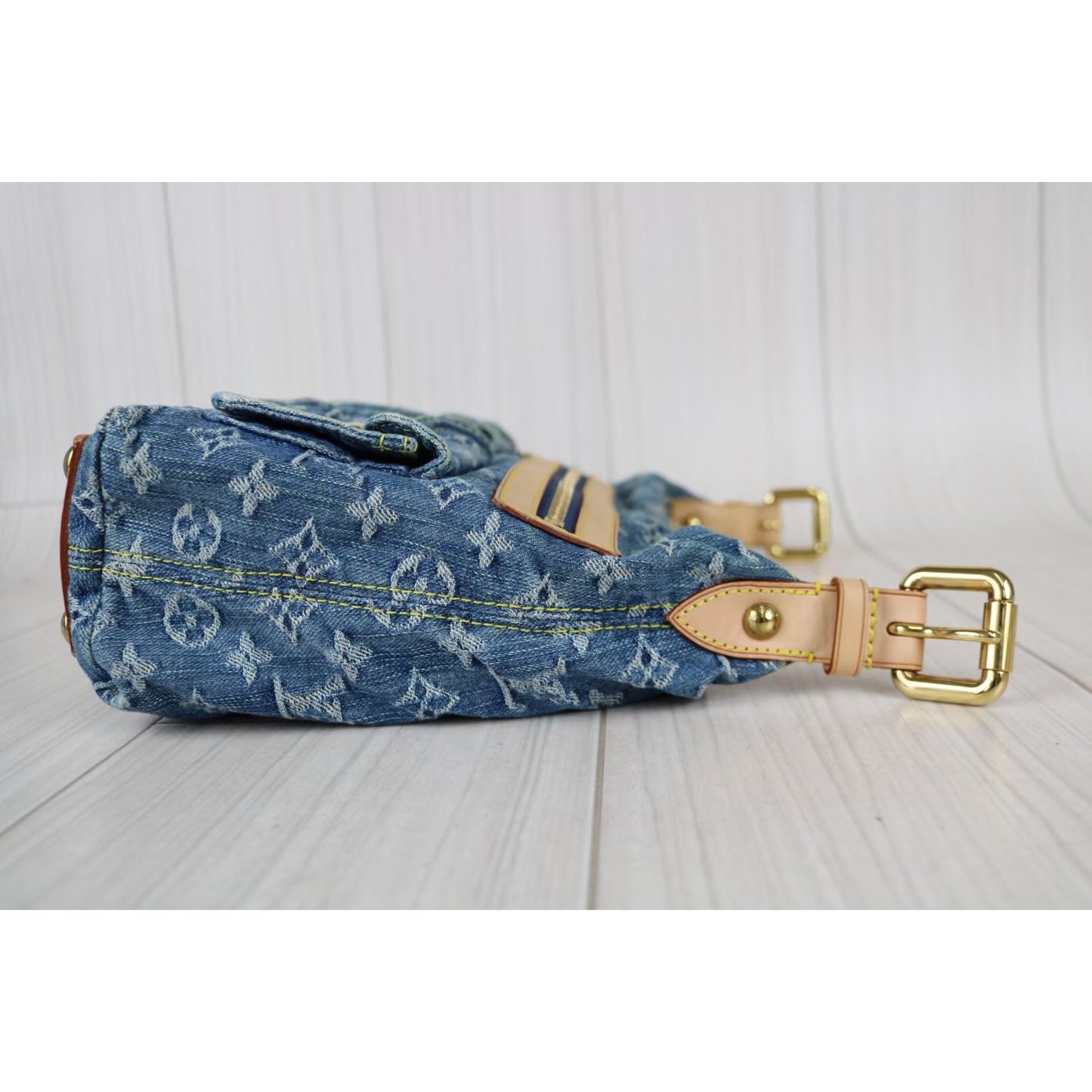 Rank A ｜ LV Monogram Denim Shoulder Bag ｜031002