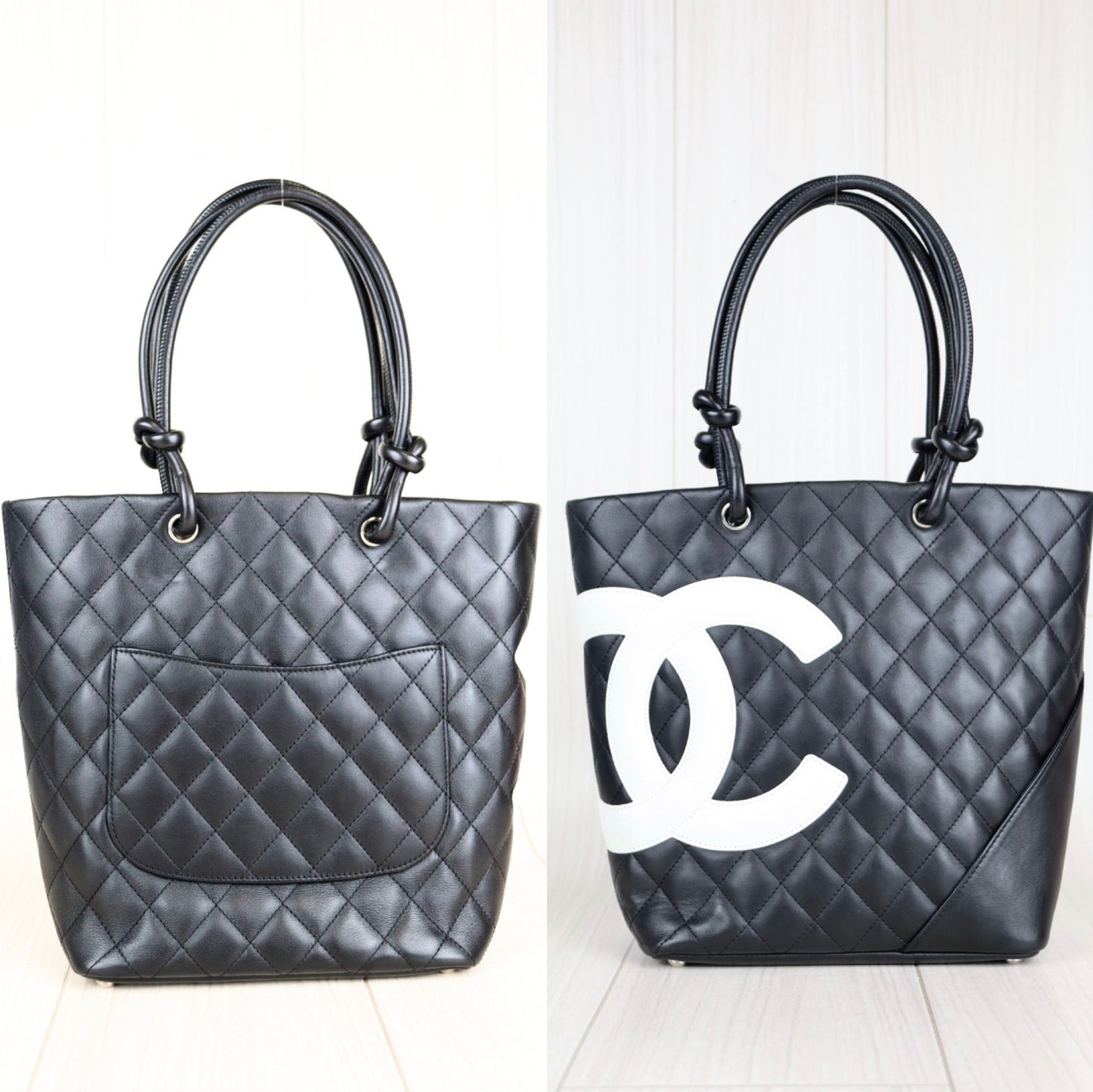 Rank A ｜CHANEL Cambon Line Medium Tote ｜072308