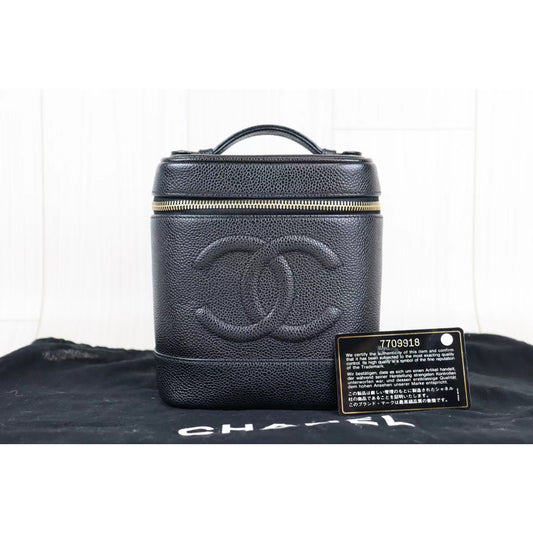 Rank SA ｜ CHANEL Caviar Skin Vanity Handbag ｜072207