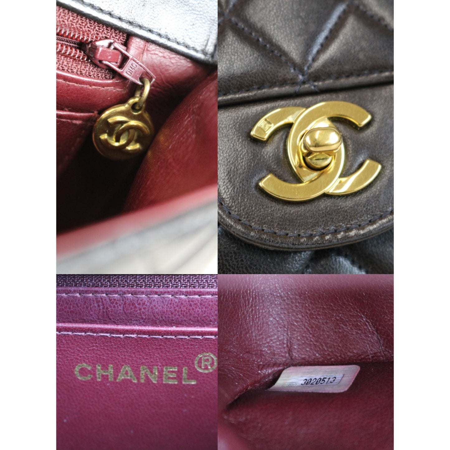 Rank AB ｜ CHANEL Vintage Matrasse COCO Handbag ｜031803