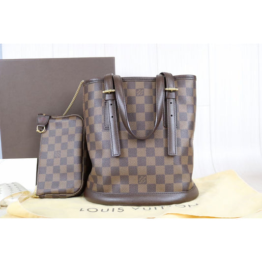 Rank A ｜LV Damier Marais Tote Bag ｜030122